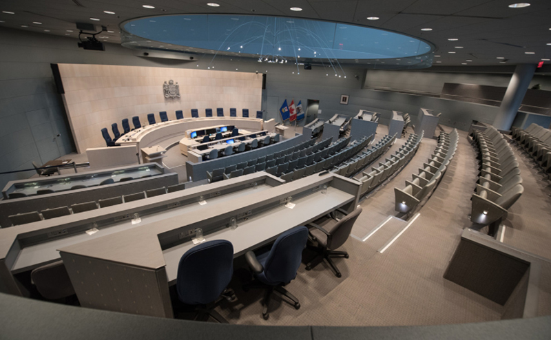 Edmonton City Council Chambers