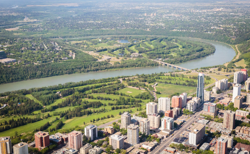 Edmonton River Valley